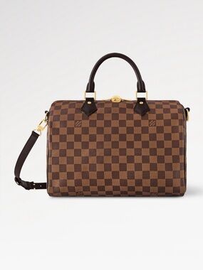 Louis Vuitton speedy 30 bandouliere damier ebene